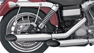 KHROME WERKS MUFFLER -SUSTURUCU EGZOZ SL/CUT 95-05 FXD KOD:1801-0145