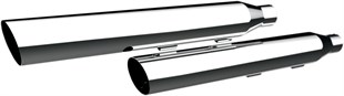 KHROME WERKS MUFFLER -SUSTURUCU EGZOZ SLNT 3 07-17FLST KOD:1801-0524