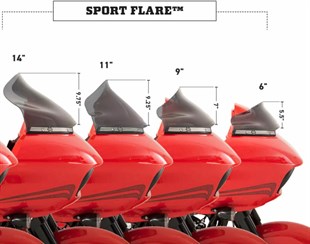 KLOCK WERKS FLTR - 2015+ - FLARE WINDSHIEL KOD:23100821