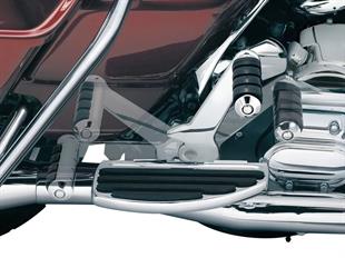 KURYAKYN Adjustable Passenger Pegs – Harley-Davidson 2007–2009, Sabit Mount’lu Modeller İçin, Krom (4571) - FREN PEDALI KOD:16200682