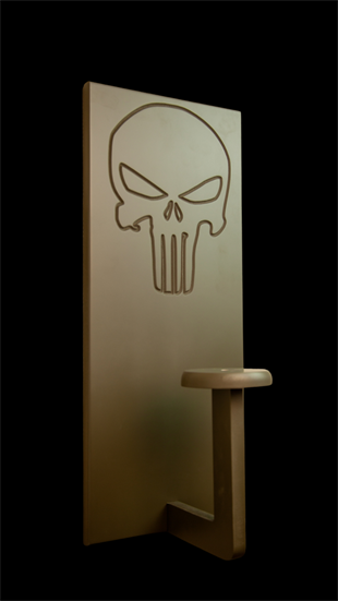 Kustom King Punisher Yeşil Kask Askı Aparatı