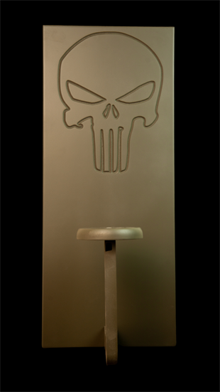 Kustom King Punisher Yeşil Kask Askı Aparatı