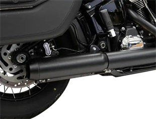 BASSANI MUFFLER SLIP-ON 4 BLACK W/2.5X KOD:18011859