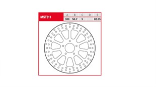TRW ROTOR TRW KOD:17104178