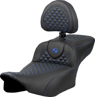 SADDLEMEN SEAT ROADSOFA DRAGON BLUE STIT KOD:08012084