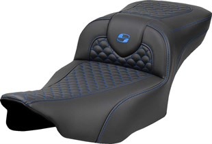 SADDLEMEN SEAT ROADSOFA DRAGON BLUE STIT KOD:08012077