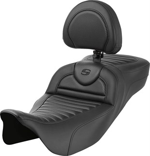 SADDLEMEN SEAT ROADSOFA FLT 08-UP - CARB KOD:0801-1819
