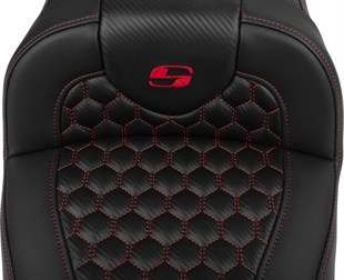 SADDLEMEN SEAT ROADSOFA EXT RCH W/BR RED KOD:08011766
