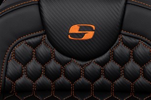SADDLEMEN SEAT ROADSOFA HC ORANGE STITCH KOD:08011649