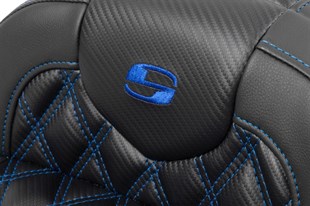 SADDLEMEN SEAT ROADSOFA LS CF BLUE STITC KOD:08011780