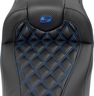 SADDLEMEN SEAT ROADSOFA LS CF BLUE STITC KOD:08011780