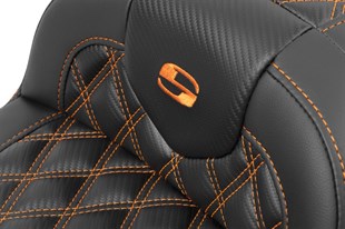 SADDLEMEN SEAT ROADSOFA LS CF ORANGE STI KOD:08011782