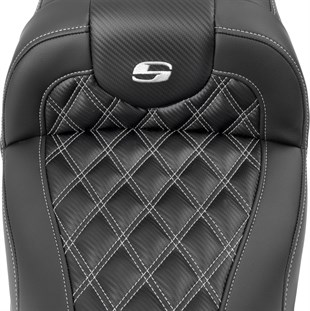 SADDLEMEN SEAT ROADSOFA LS CF SILVER STI KOD:08011784