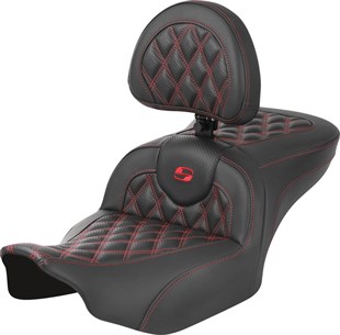 SADDLEMEN SEAT ROADSOFA LS CF W/BR RED S KOD:0801-1790