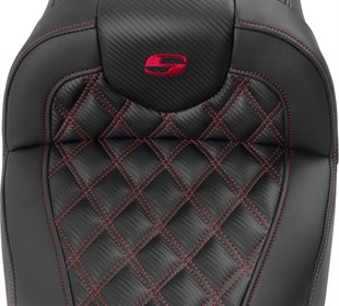 SADDLEMEN SEAT ROADSOFA LS CF W/BR RED S KOD:0801-1790