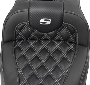SADDLEMEN SEAT ROADSOFA LS CF W/BR SILVE KOD:08011791