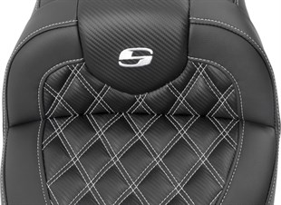 SADDLEMEN SEAT ROADSOFA LS CF W/BR WHITE KOD:08011792