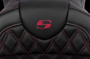 SADDLEMEN SEAT ROADSOFA LS W/BR BURGUNDY KOD:0801-1606