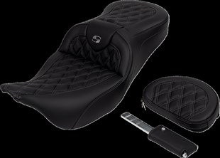 SADDLEMEN SEAT ROADSOFA LS W/BR GREY STI KOD:08011607