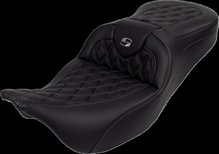 SADDLEMEN SEAT ROADSOFA LS W/BR GREY STI KOD:08011607