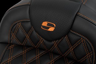 SADDLEMEN SEAT ROADSOFA LS W/BR ORANGE S KOD:0801-1608