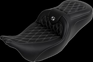 SADDLEMEN SEAT ROADSOFA LS W/BR SILVER S KOD:0801-1610