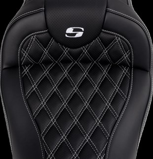 SADDLEMEN SEAT ROADSOFA LS W/BR WHITE ST KOD:0801-1611