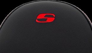 SADDLEMEN SEAT STEP UP FRONT LS RED STIT KOD:0801-1574