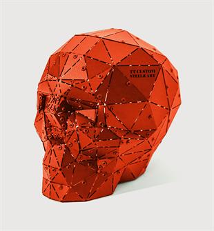 Skull Kırmızı