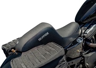 SLYFOX SEAT KOLTUK Slyfox Blk Vinyl w/slipst KOD:08040811