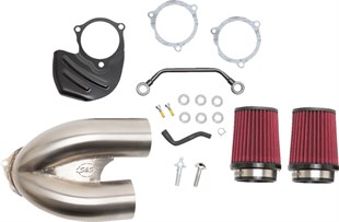 S&S AIRCLEANER T/I 17+M8 SS KOD: 10102885