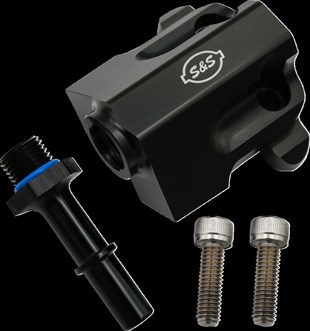 S&S Fuel Rail Kit Billet Black M8 KOD: 10220295