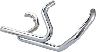 S&S HEADPIPES - FLT 17-19 - CHROME KOD: 18020390