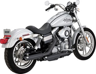 VANCE & HINES SUSTURUCU  MUFFLER  3 TWIN SLASH BLACK DY KOD: 18011787
