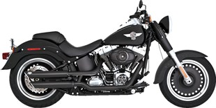 VANCE & HINES SUSTURUCU  MUFFLER  3 TWIN SLASH BLACK FA KOD: 18011783