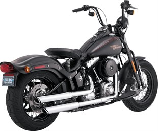 VANCE & HINES SUSTURUCU  MUFFLER  3 TWIN SLASH CHROME D KOD: 18011780
