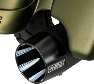 VANCE & HINES SUSTURUCU - MUFFLER  BLACKBIRD 450 BLACK T KOD: 1801-1804