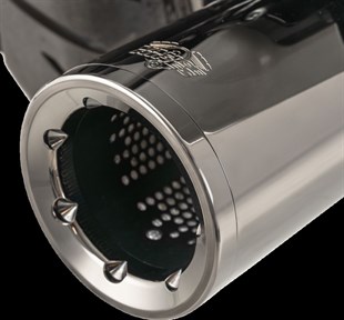 VANCE & HINES SUSTURUCU - MUFFLER  HI-OUTPUT DARK CHROME KOD: 1801-1801