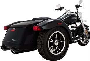VANCE & HINES SUSTURUCU - MUFFLER  SLIP ON BLACK KOD: 1801-1838
