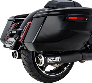 VANCE & HINES SUSTURUCU  MUFFLER  SUPERSPORT BLACK TOUR KOD: 18011831