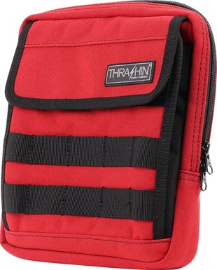 THRASHIN SUPPLY CO. BAG HANDLEBAR TSC SLIM RED KOD:35100210