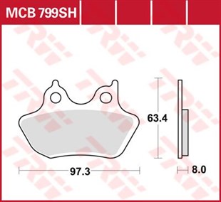TRW BRAKE PAD - FREN BALATASI TRW 44082-00 KOD:17211194