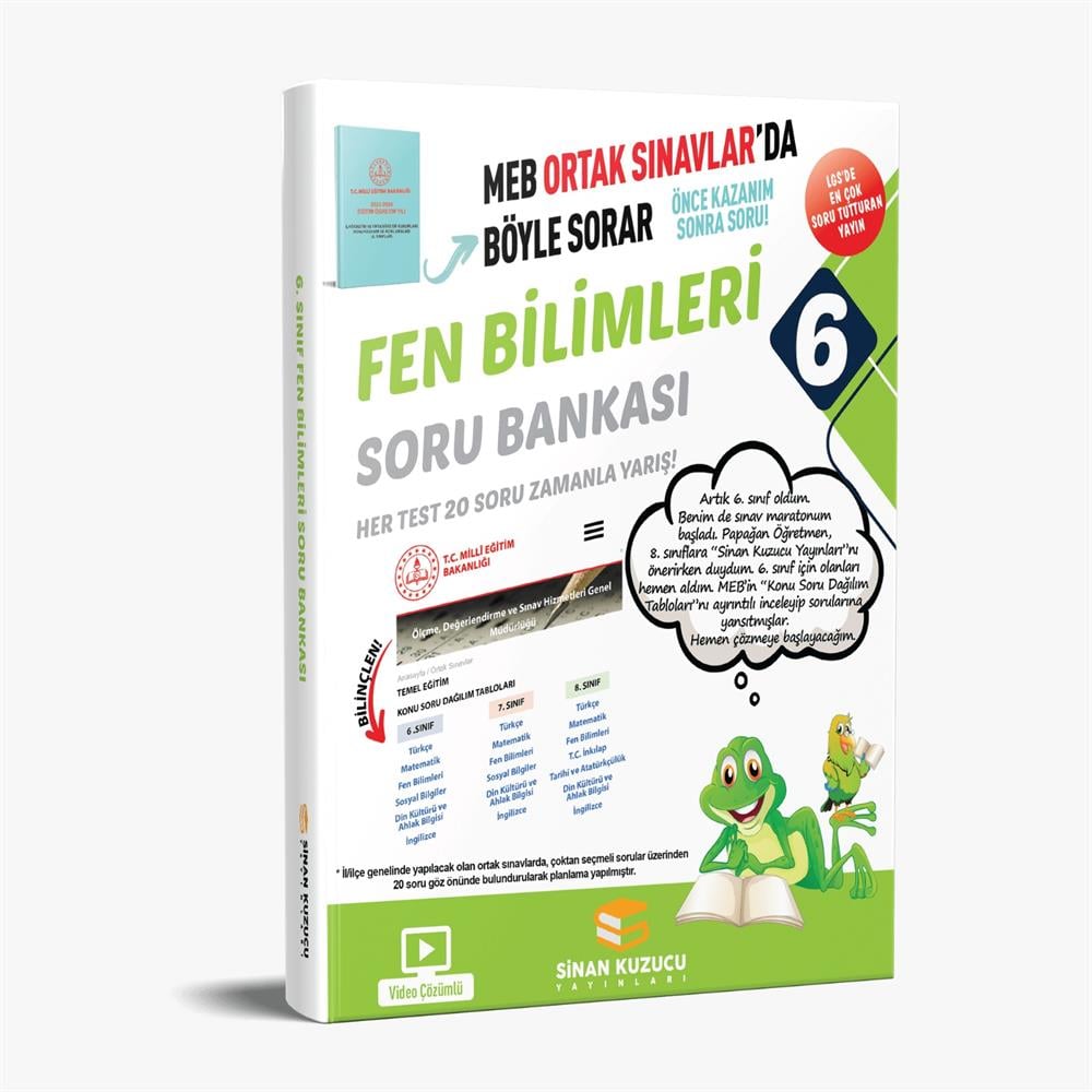 6. Sınıf | Fen Bilimleri Soru Bankası