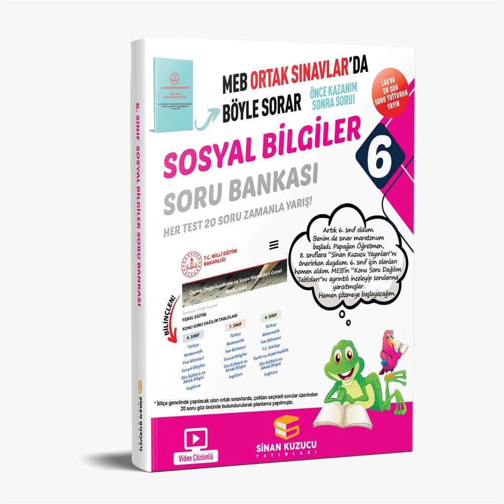 6. Sınıf | Sosyal Bilgiler Soru Bankası