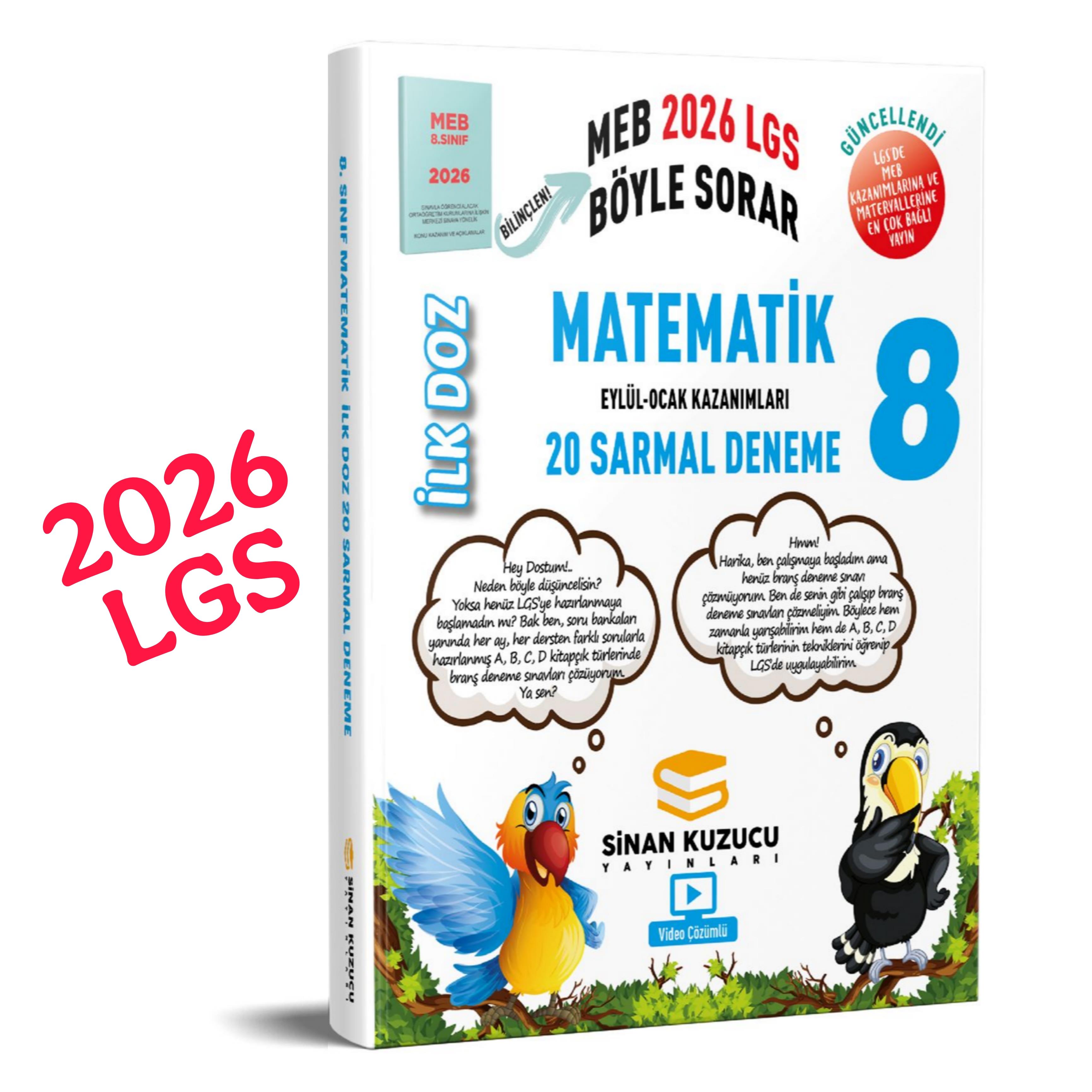 8. Sınıf | İlk Doz Sarmal Branş Denemeleri MATEMATİK ( 2026 LGS )