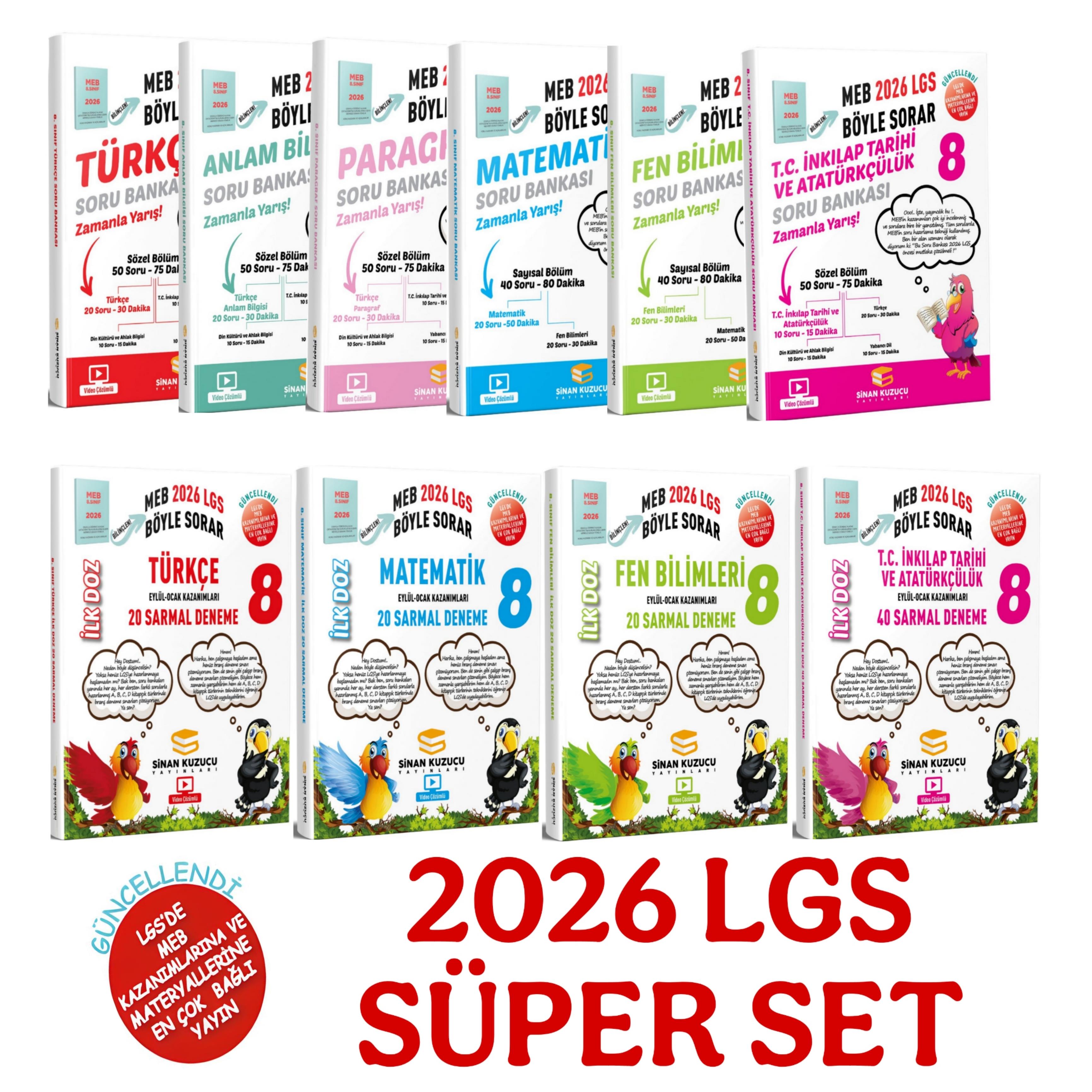 みんなの調べ学習 全8巻セット SÜPER SET ( 2026 - LGS )