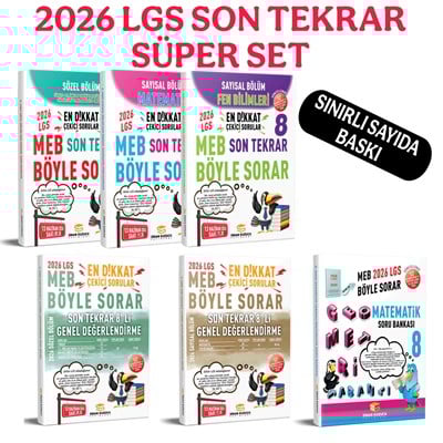2026 LGS SON TEKRAR SÜPER SET