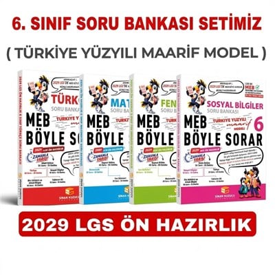 6. Sınıf | Soru Bankası Seti