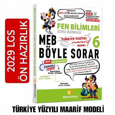 6. Sınıf | Fen Bilimleri Soru Bankası