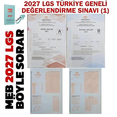 TÜRKİYE GENELİ 2027 LGS DENEME SINAVI - 1 ( SAYISAL + SÖZEL )
